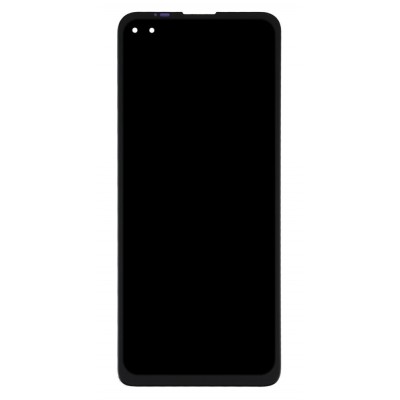 Lcd With Touch Screen For Motorola One 5g Blue By - Maxbhi Com