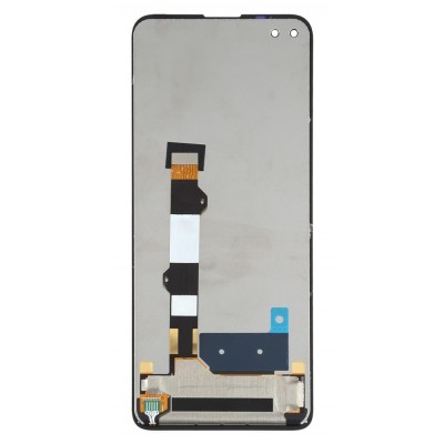 Lcd With Touch Screen For Motorola One 5g Blue By - Maxbhi Com