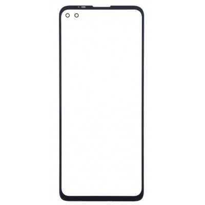 Replacement Front Glass For Motorola One 5g White By - Maxbhi Com