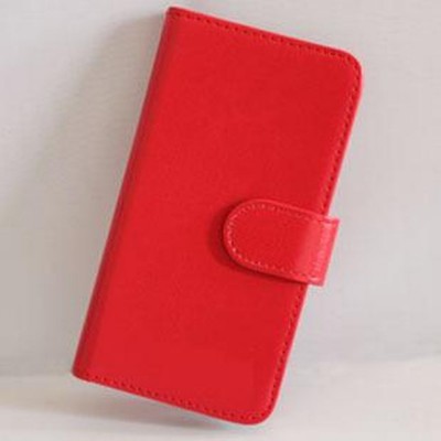 Flip Cover for Spice Stellar Mi-520n - Red