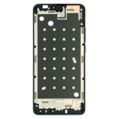 Lcd Frame Middle Chassis For Motorola One Hyper Black By - Maxbhi Com