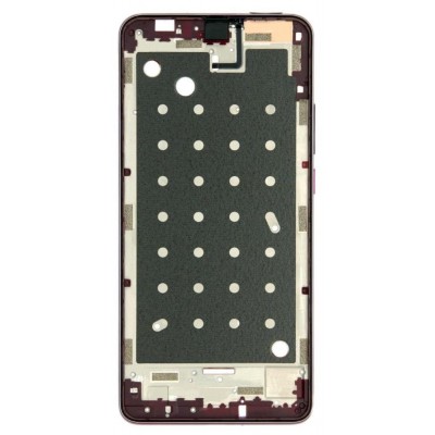 Lcd Frame Middle Chassis For Motorola One Hyper Wine By - Maxbhi Com