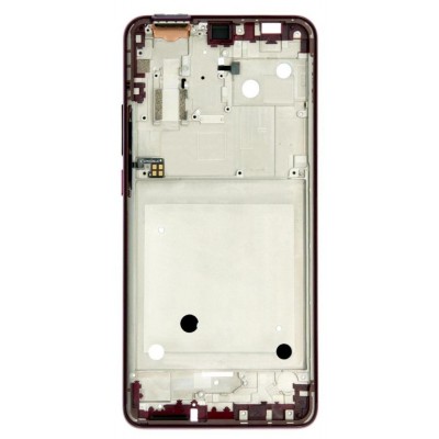 Lcd Frame Middle Chassis For Motorola One Hyper Wine By - Maxbhi Com