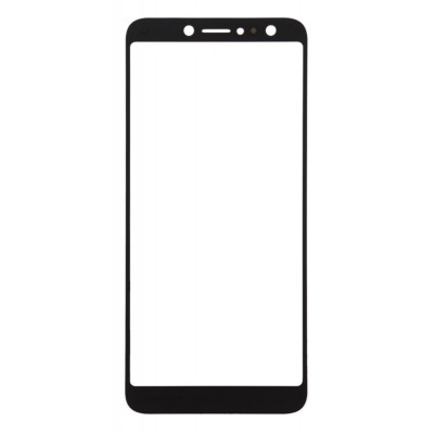 Replacement Front Glass For Asus Zenfone 5 Lite Zc600kl Black By - Maxbhi Com