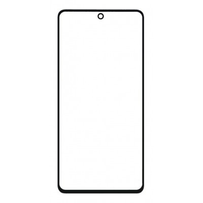 Replacement Front Glass For Vivo Iqoo Neo 6 5g Black By - Maxbhi Com
