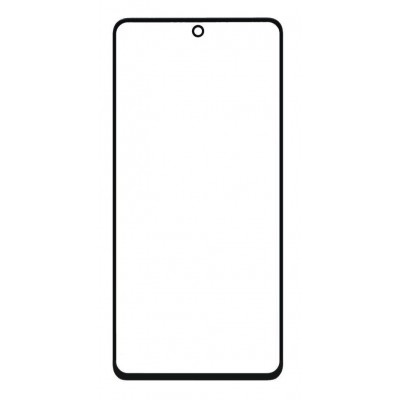 Replacement Front Glass For Vivo Iqoo Neo 6 5g Black By - Maxbhi Com