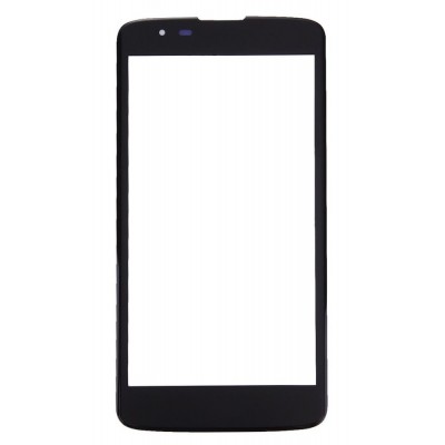 Replacement Front Glass For Lg K8 Black By - Maxbhi Com