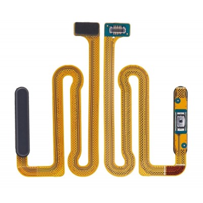Fingerprint Sensor Flex Cable For Samsung Galaxy A04s Black By - Maxbhi Com
