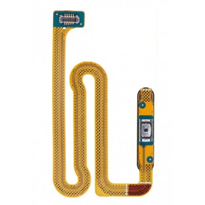 Fingerprint Sensor Flex Cable For Samsung Galaxy A04s Black By - Maxbhi Com