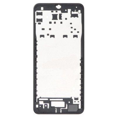 Lcd Frame Middle Chassis For Samsung Galaxy A04s Black By - Maxbhi Com