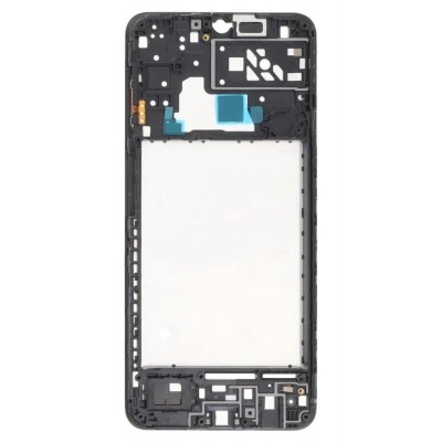 Lcd Frame Middle Chassis For Samsung Galaxy A04s Black By - Maxbhi Com