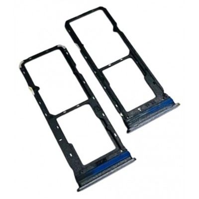 Sim Card Holder Tray For Vivo Y22 2022 Black - Maxbhi Com