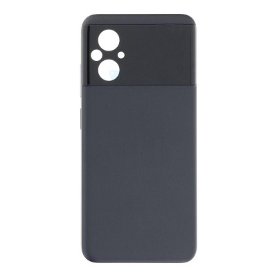 Back Panel Cover For Xiaomi Poco M5 Black - Maxbhi Com