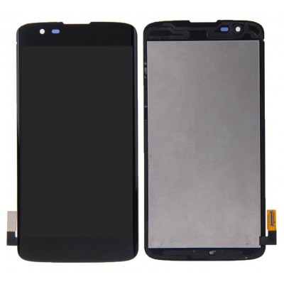Lcd With Touch Screen For Lg Tribute 5 White By - Maxbhi Com