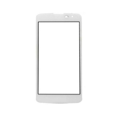 Replacement Front Glass For Lg Tribute 5 White By - Maxbhi Com
