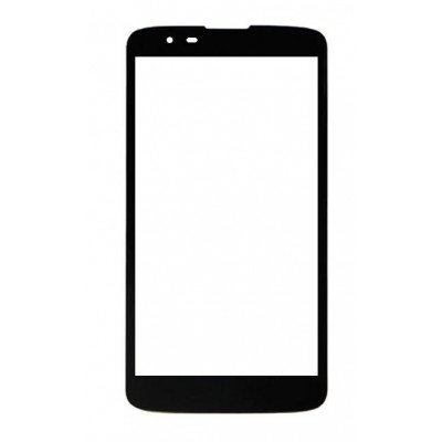 Replacement Front Glass For Lg Tribute 5 Black By - Maxbhi Com