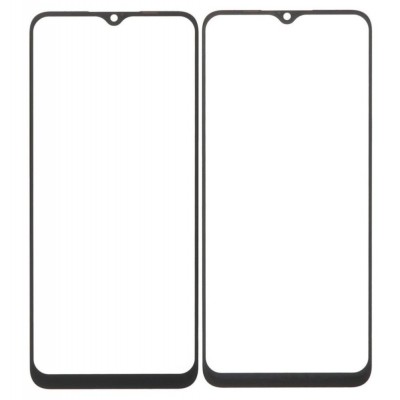 Replacement Front Glass For Realme C33 White By - Maxbhi Com
