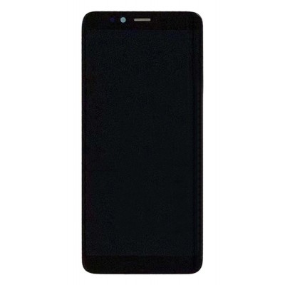 Lcd With Touch Screen For Lenovo S5 White By - Maxbhi Com