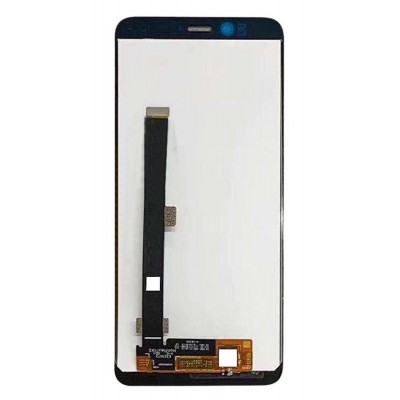 Lcd With Touch Screen For Lenovo S5 White By - Maxbhi Com
