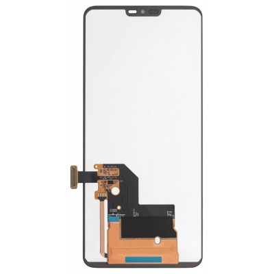 Lcd With Touch Screen For Lg G7 One Black By - Maxbhi Com