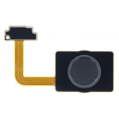 Fingerprint Sensor Flex Cable For Lg Q9 Black By - Maxbhi Com