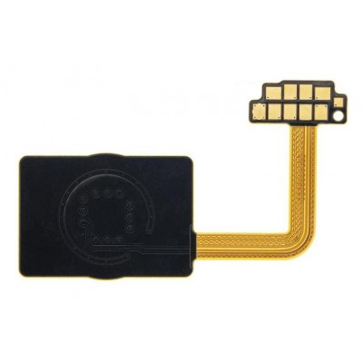 Fingerprint Sensor Flex Cable For Lg Q9 Blue By - Maxbhi Com