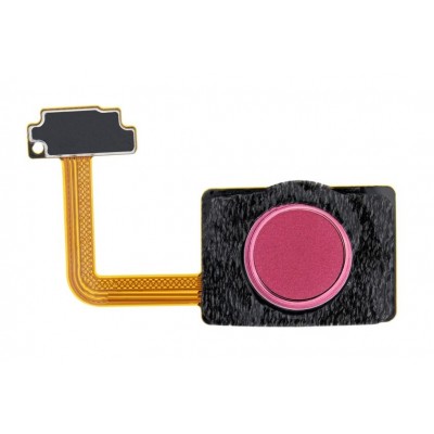 Fingerprint Sensor Flex Cable For Lg Q9 Red By - Maxbhi Com