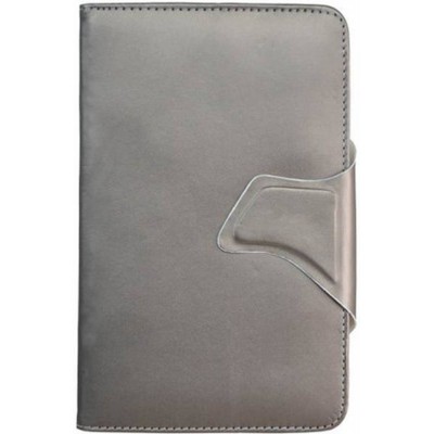 Flip Cover for Videocon VT75C - Grey Silver