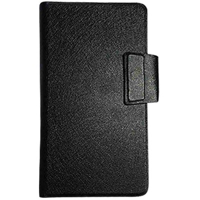 Flip Cover for Videocon Z50 Pro - Black