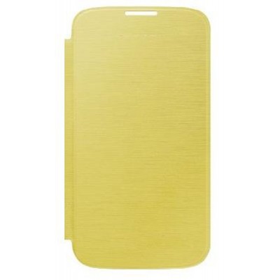 Flip Cover for Xiaomi Mi 2A - Black & Yellow