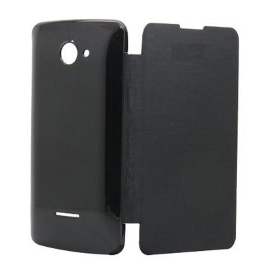 Flip Cover for XOLO A500L - Black