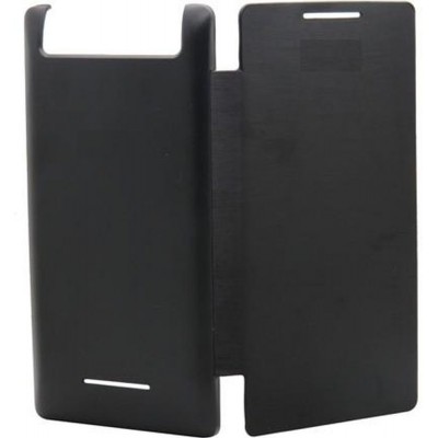 Flip Cover for XOLO A500S - Black