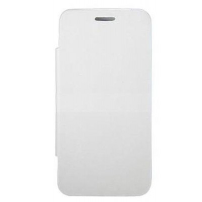 Flip Cover for XOLO A500S Lite - White