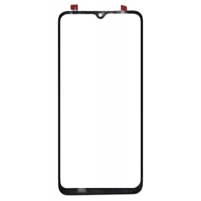 Replacement Front Glass For Xiaomi Redmi 9a Black By - Maxbhi Com