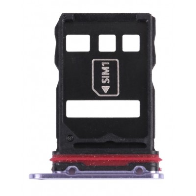 Sim Card Holder Tray For Huawei Mate 30e Pro 5g Purple - Maxbhi Com