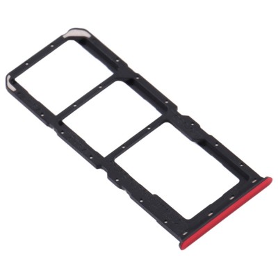 Sim Card Holder Tray For Oppo A91 Red - Maxbhi Com