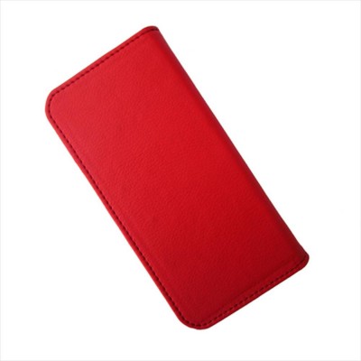 Flip Cover for Karbonn A4+ - Red