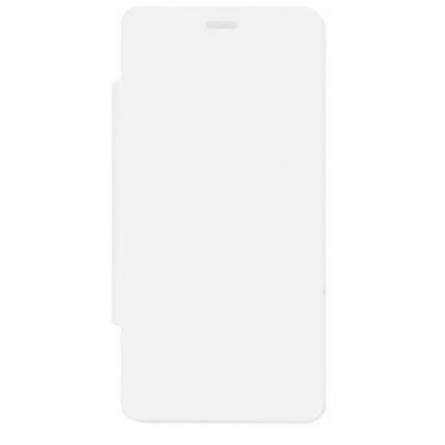Flip Cover for Lava Iris 352 Flair - White