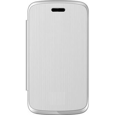 Flip Cover for Zen Ultrafone 101 - White