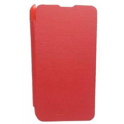 Flip Cover for Zen Ultrafone 506 - Red
