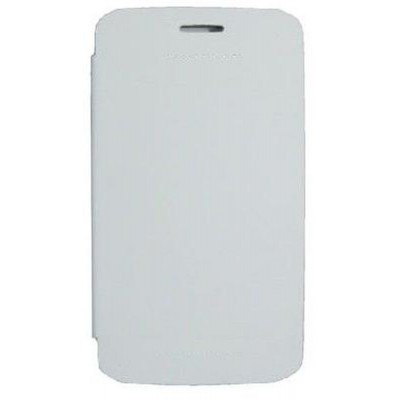 Flip Cover for Zen Ultrafone 701 HD - White