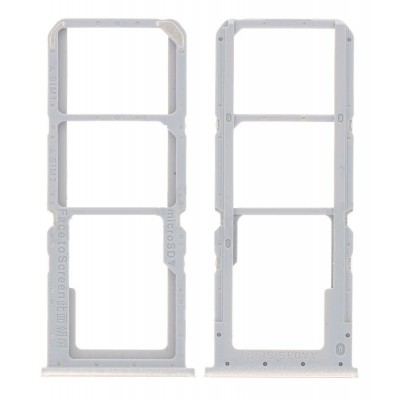 Sim Card Holder Tray For Oppo A54s White - Maxbhi Com