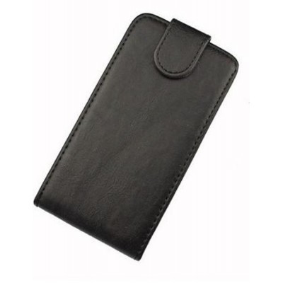 Flip Cover for Samsung C3332 Champ 2 with Dual SIM - Black