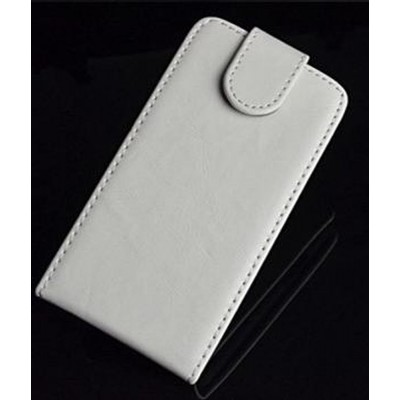 Flip Cover for Samsung C3332 Champ 2 with Dual SIM - White