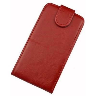 Flip Cover for Samsung S7230E Wave 723 - Red