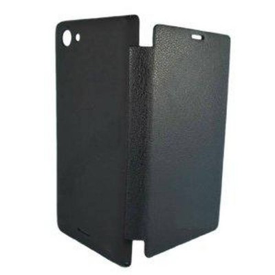 Flip Cover for Sony Xperia miro ST23i - Black