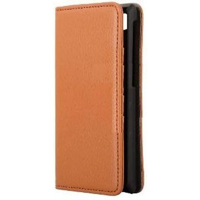 Flip Cover for Sony Xperia miro ST23i - Brown