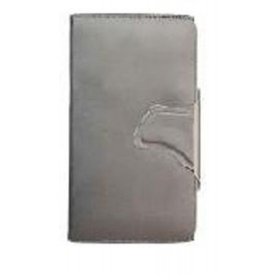 Flip Cover for ZTE Grand S - Black & Silver
