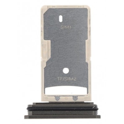 Sim Card Holder Tray For Blackview Bv7100 Black - Maxbhi Com