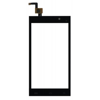 Touch Screen Digitizer For Micromax Canvas Fire 2 A104 Silver By - Maxbhi Com